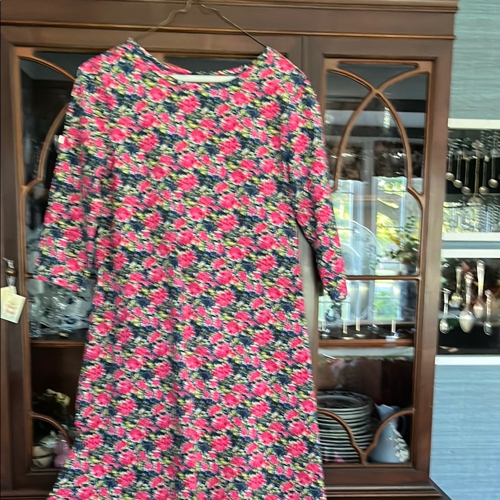 Tyler Boe Floral Dress - Pink and Blue